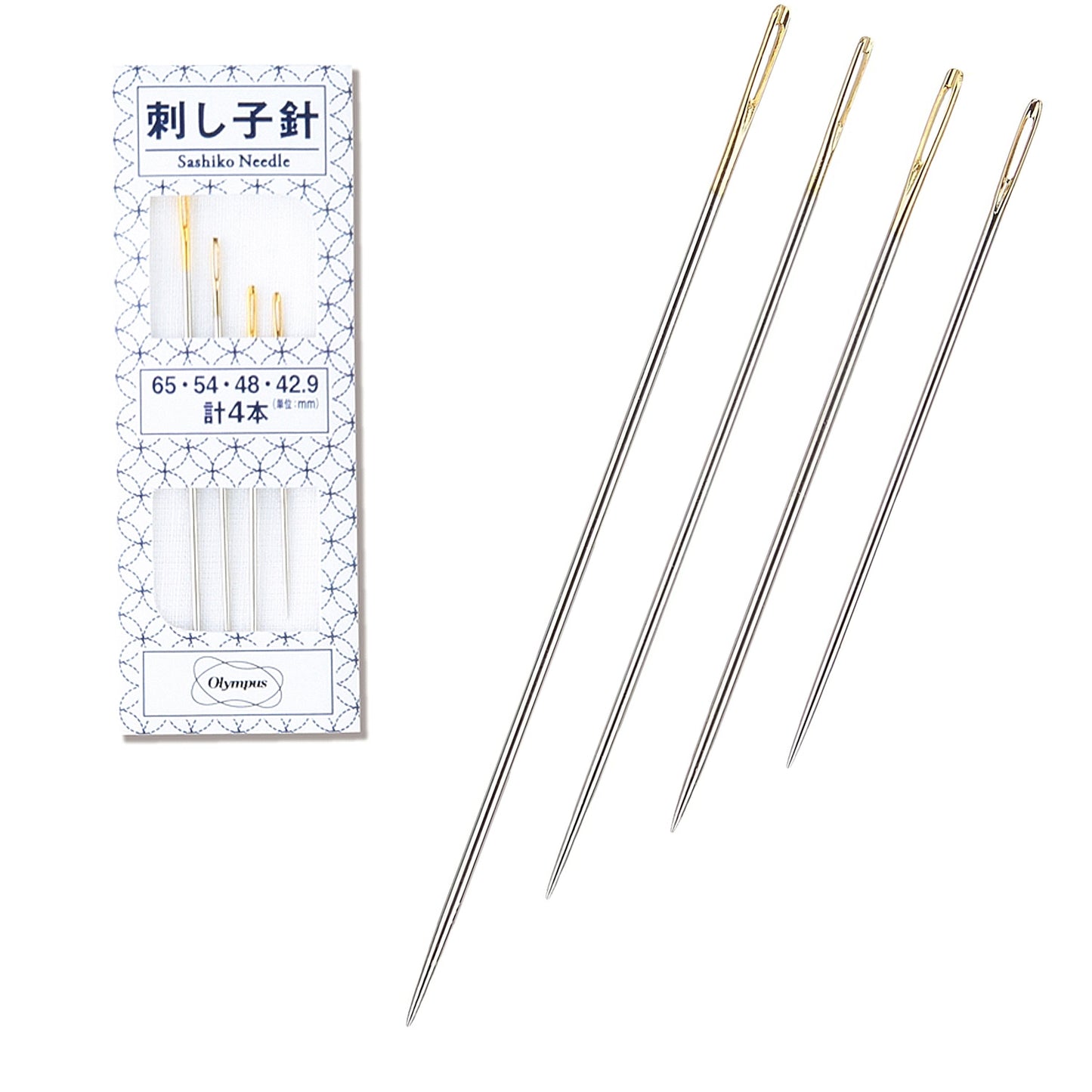 Olympus Sashiko Needle 4-piece Set