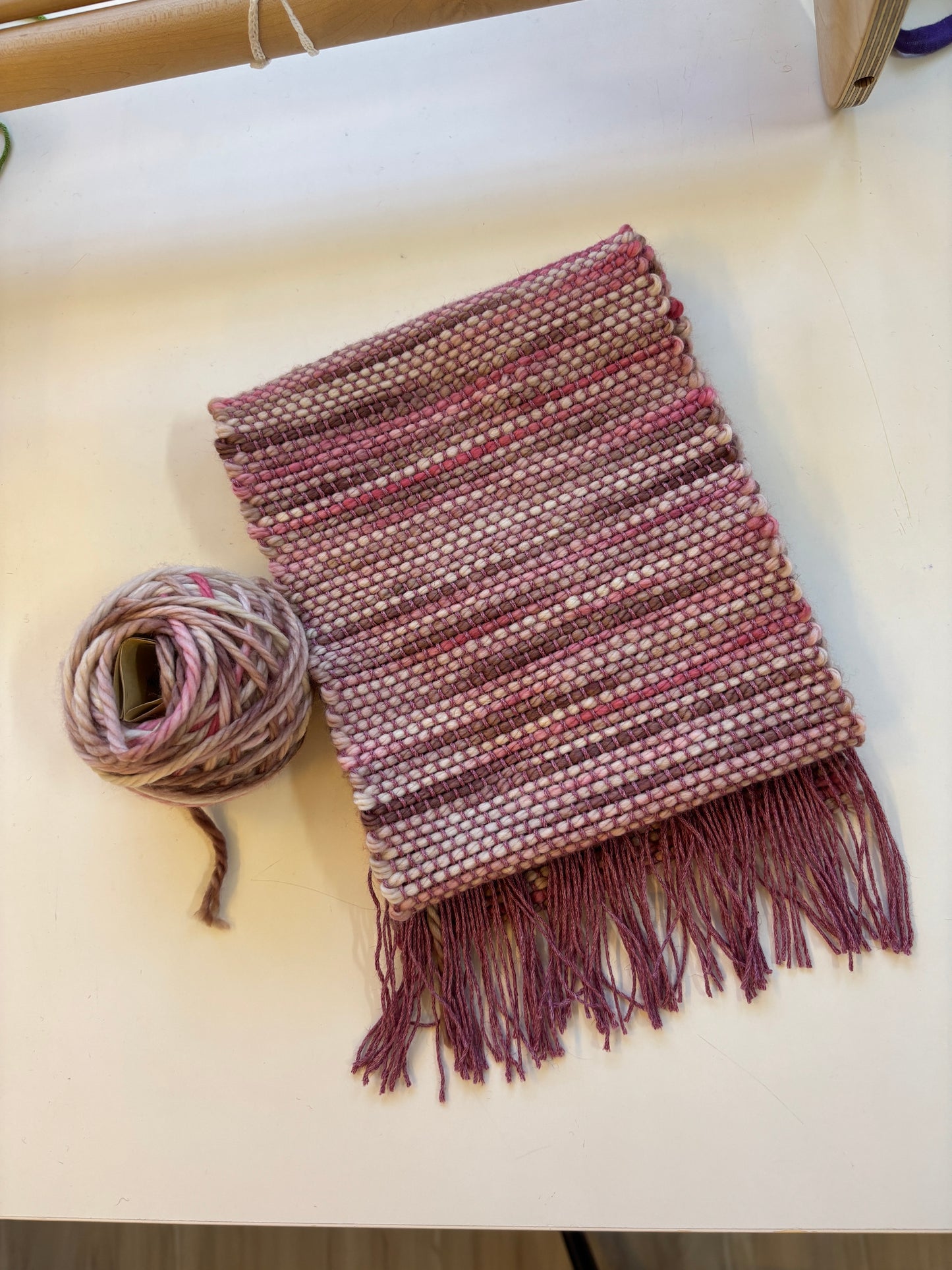 Weave-a-Scarf (Chunky Yarn Edition)