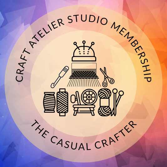 Casual Crafter Studio Membership