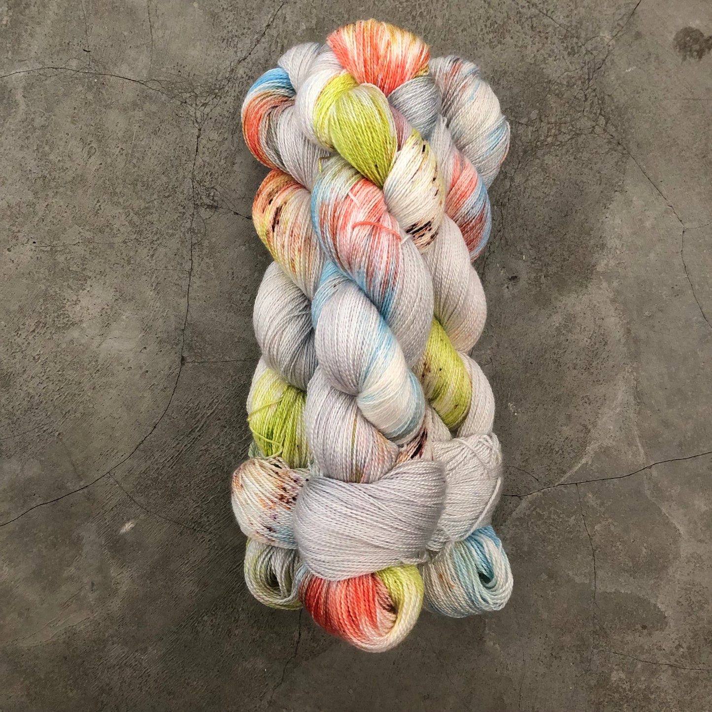 Parkour Kitties Fibers - 50% Mulberry Silk & 50% Superwash Merino