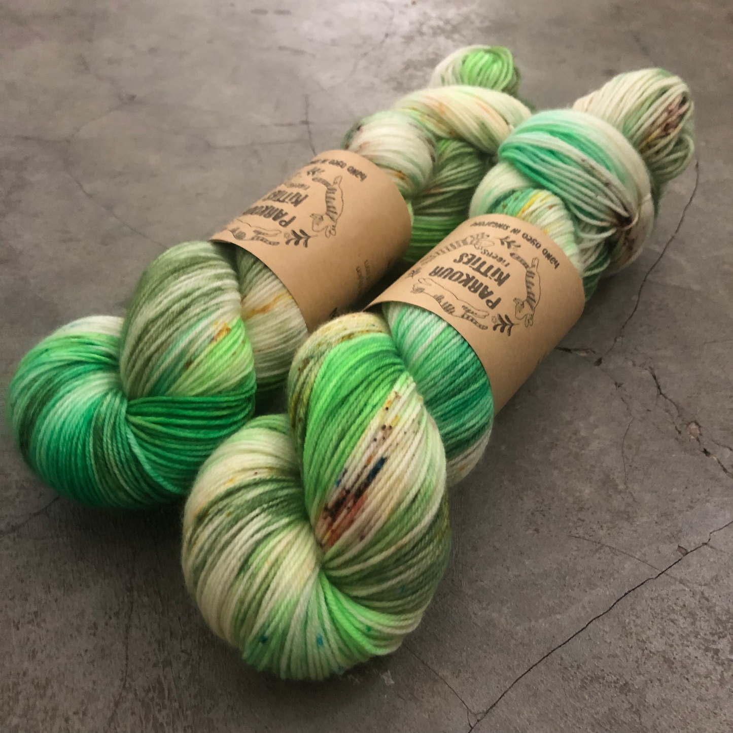 Parkour Kitties Fibers - 50% Mulberry Silk & 50% Superwash Merino