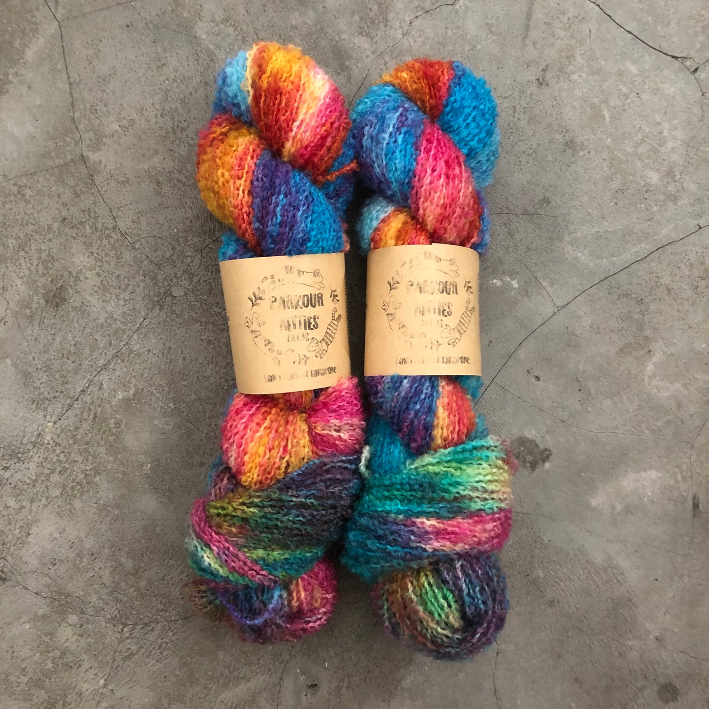 Parkour Kitties Fibers - 2025 Trunk Show Collection