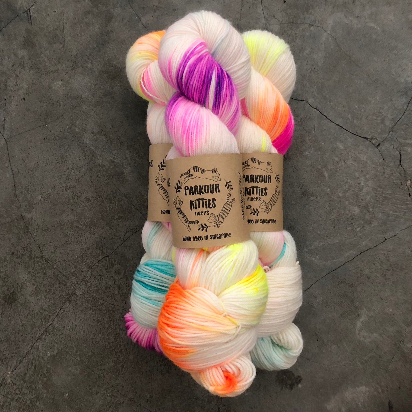 Parkour Kitties Fibers - 2025 Trunk Show Collection