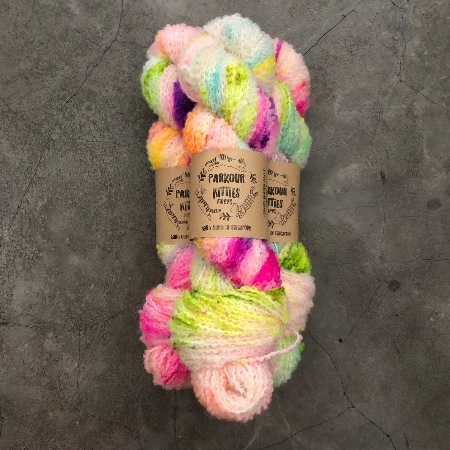 Parkour Kitties Fibers - 2025 Trunk Show Collection