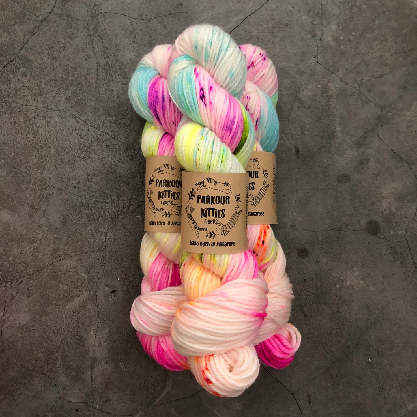 Parkour Kitties Fibers - 2025 Trunk Show Collection