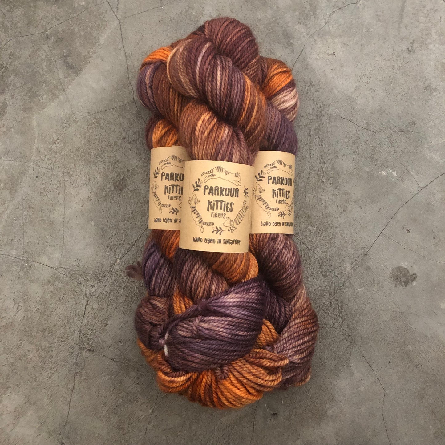 Parkour Kitties Fibers - 2025 Trunk Show Collection