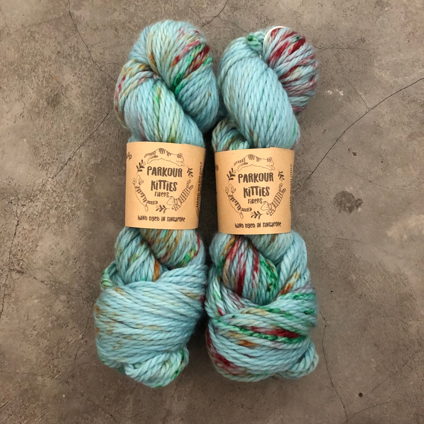 Parkour Kitties Fibers - 2025 Trunk Show Collection