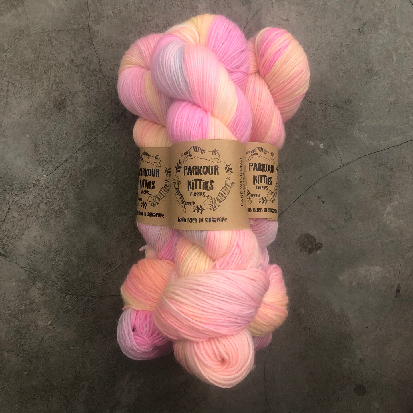 Parkour Kitties Fibers - 2025 Trunk Show Collection