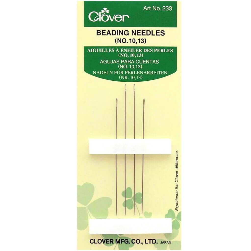 Clover Beading Hand Needles (4/Pkg)