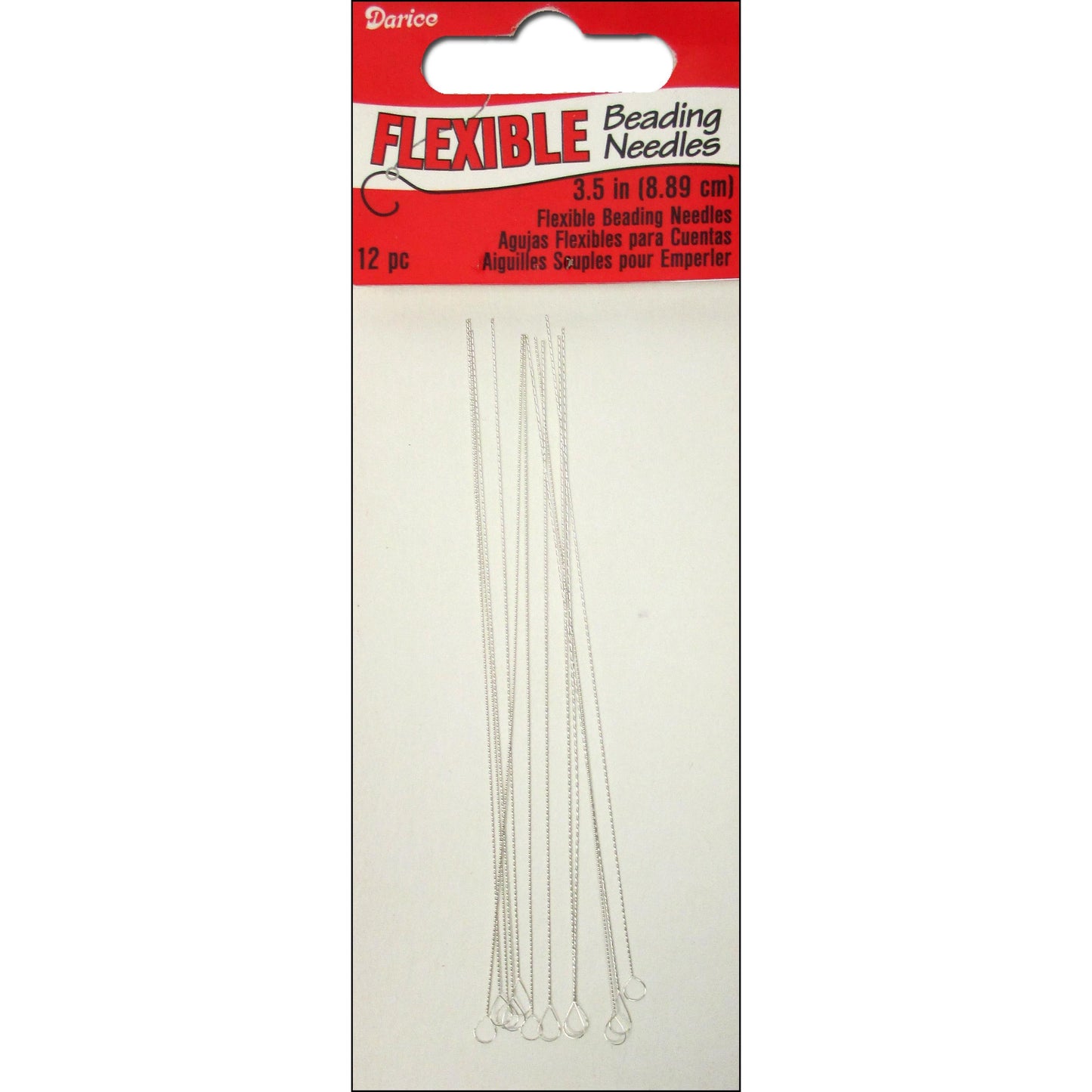 Darice Flexible Beading Needles (3.5", 12/Pkg)