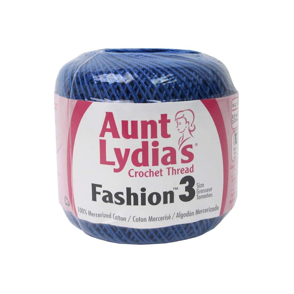 Coats & Clark Aunt Lydia's Fashion Crochet Thread Size 3
