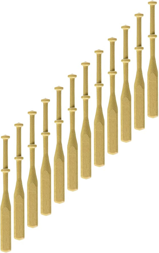 Lacis Square Lace Bobbins Hardwood (Pack of 24)