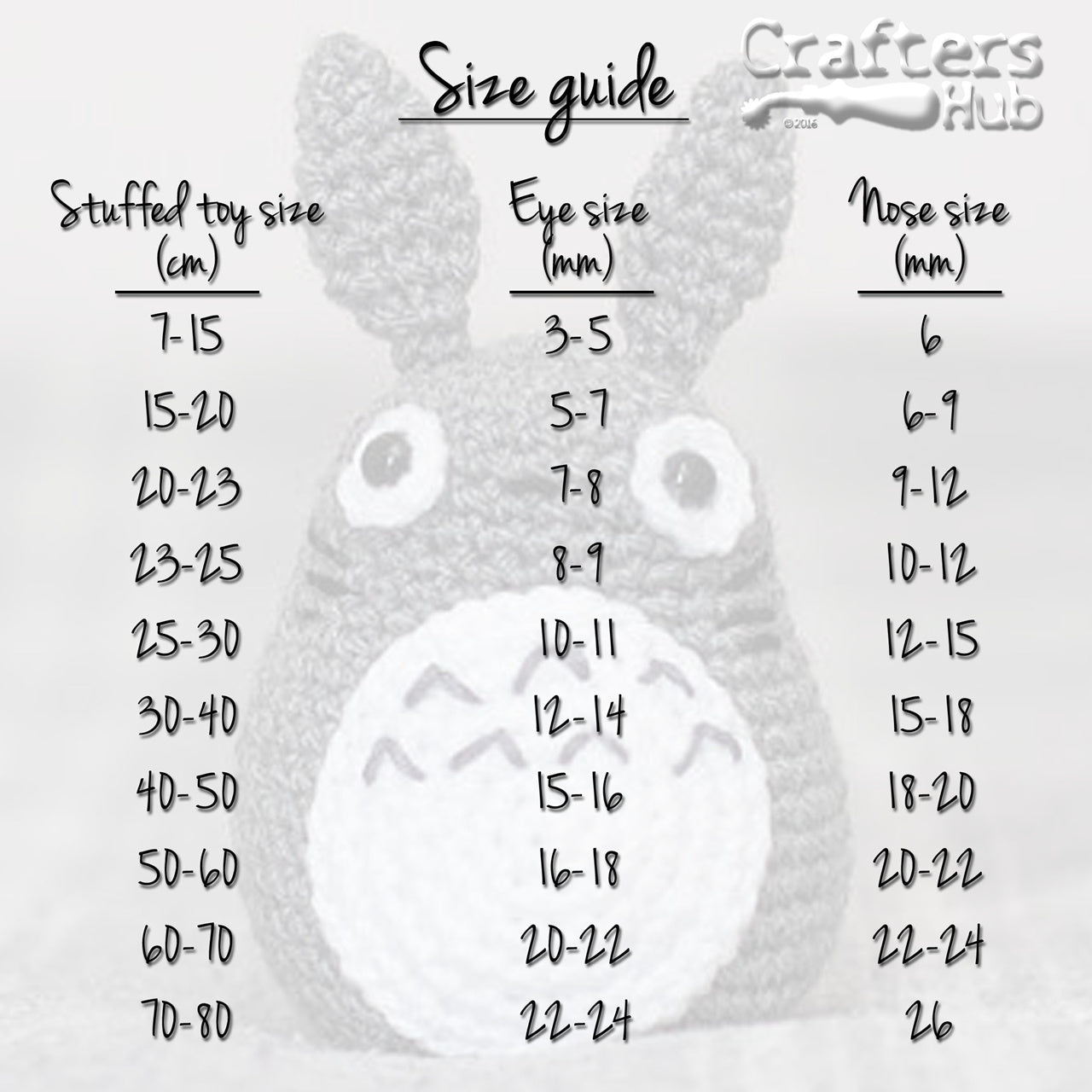 Crafters Hub Oval Safety Eyes (5 pairs)