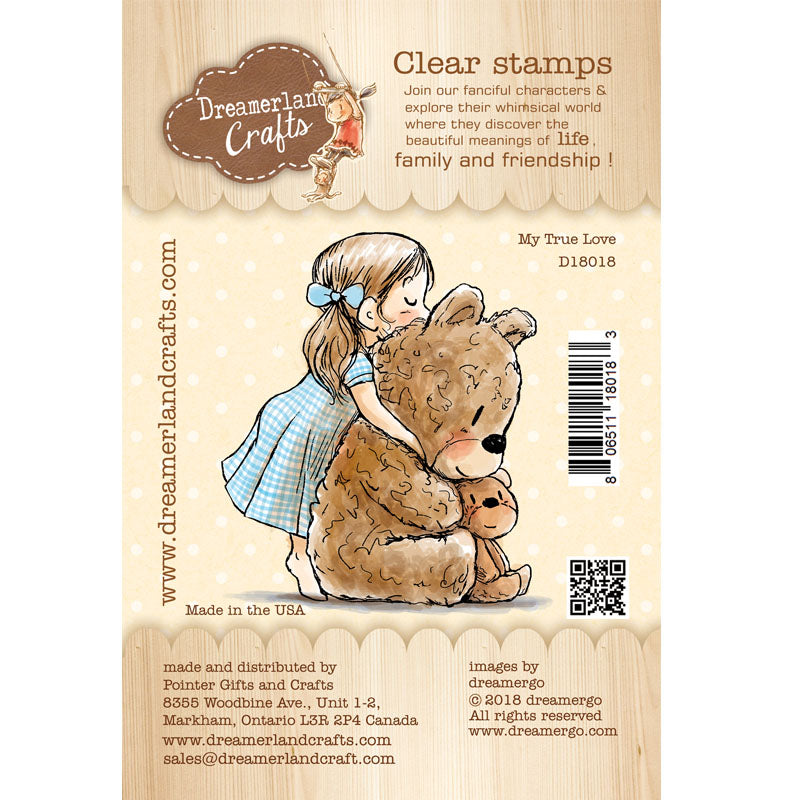 Dreamerland Crafts Clear Stamp - My True Love