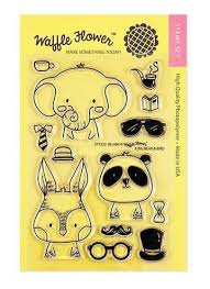 Waffle Flower Crafts Clear Stamps - Be Him