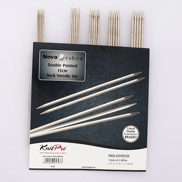 KnitPro Nova Cubics Double Pointed Needle Set