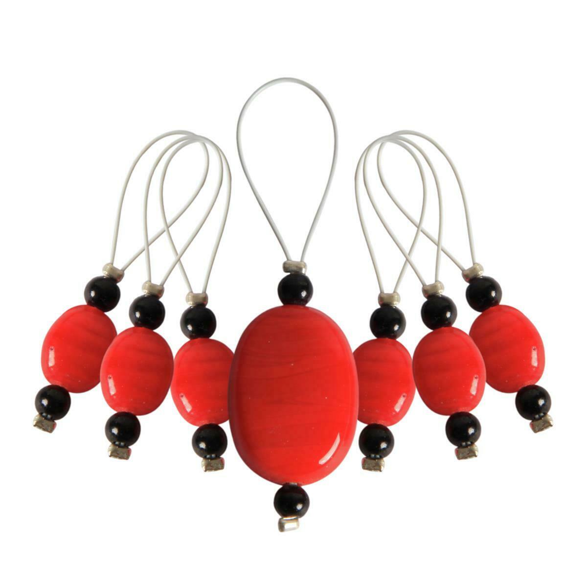 KnitPro ZOONI Stitch Markers in Coloured Beads