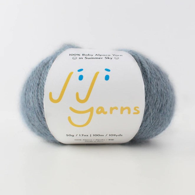 JojoYarns Sport Weight Baby Alpaca 50g