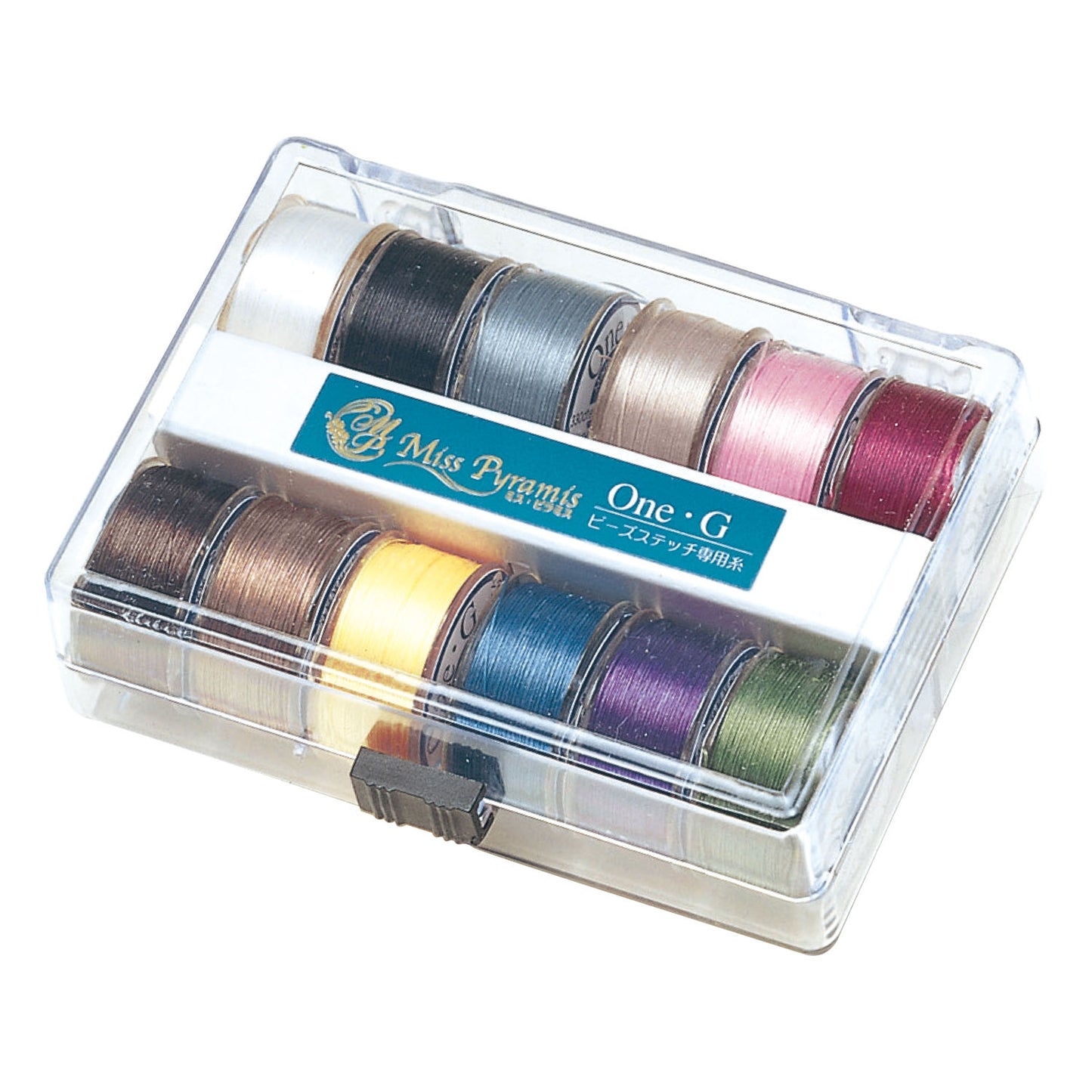 TOHO Bead Stitching/Embroidery Thread #40 - 12 Color Set
