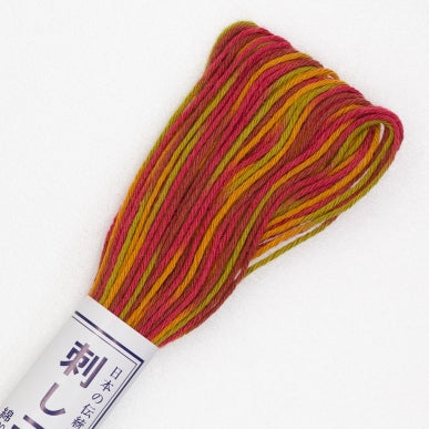Olympus Sashiko Thread - Variegated Colours (20m skein) – Craft