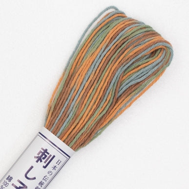 Olympus Sashiko Thread - Variegated Colours (20m skein) – Craft