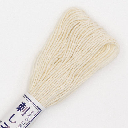 Olympus Sashiko Thread - Solid Colours (20m skein)