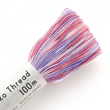 Olympus Sashiko Thread - Variegated Colours (100m skein)