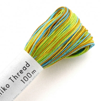 Olympus Sashiko Thread - Variegated Colours (100m skein)