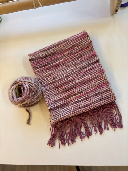 Weave-a-Scarf (Chunky Yarn Edition)