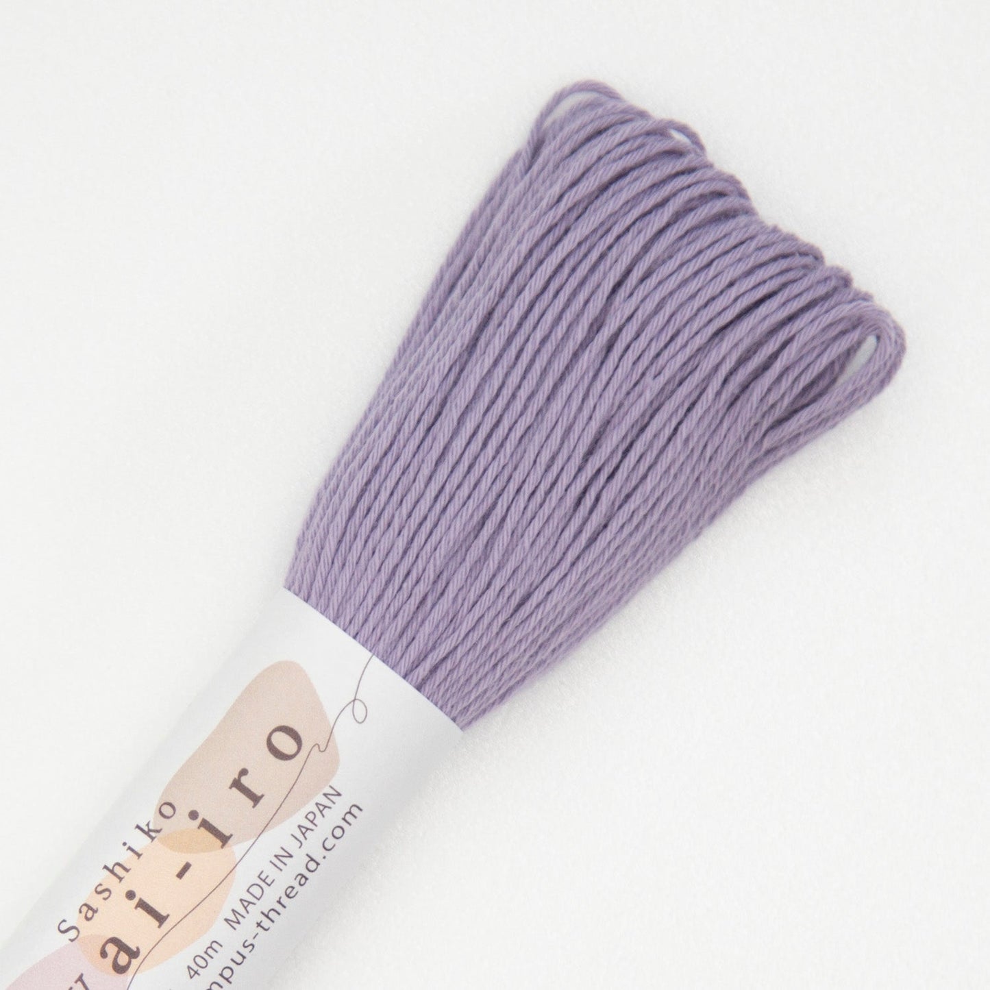 Olympus Sashiko Thread - Pastel Colours (40m skein)
