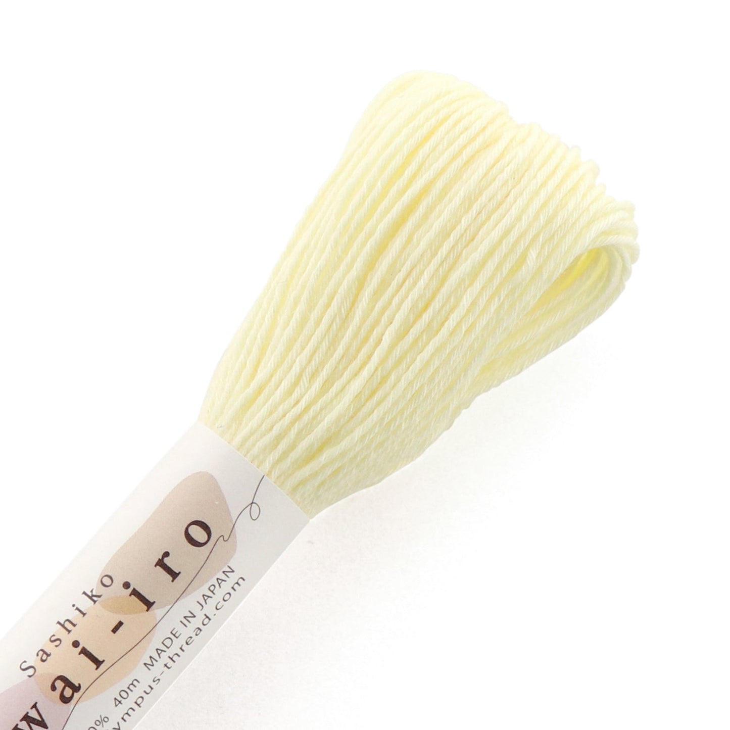 Olympus Sashiko Thread - Pastel Colours (40m skein)