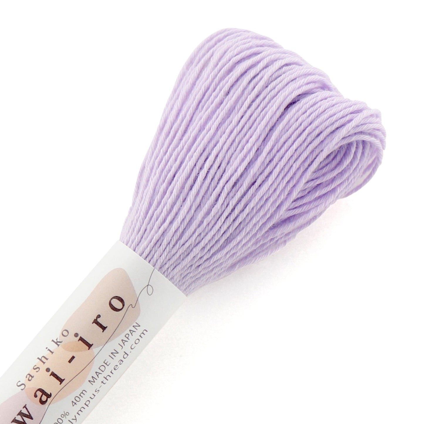 Olympus Sashiko Thread - Pastel Colours (40m skein)