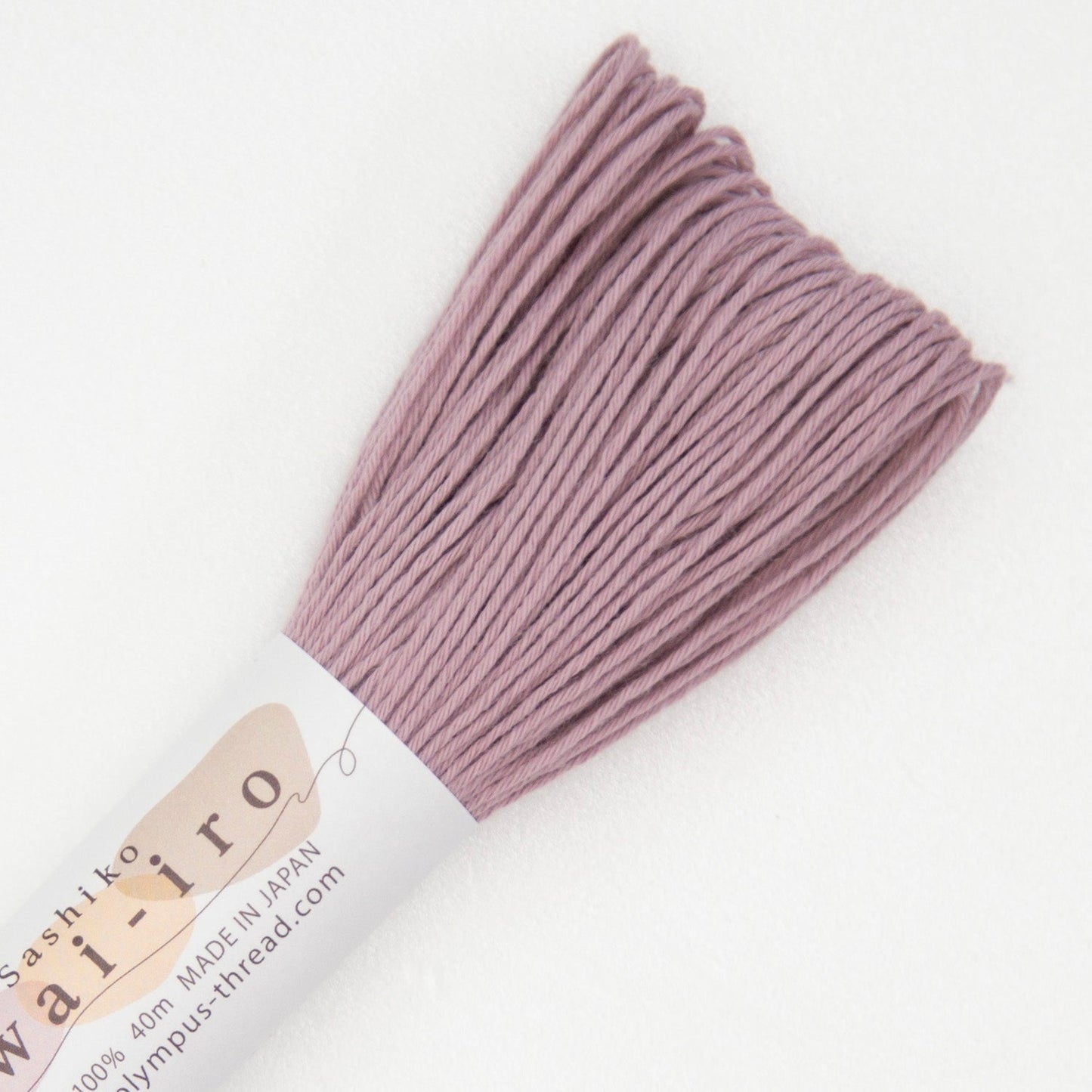 Olympus Sashiko Thread - Pastel Colours (40m skein)