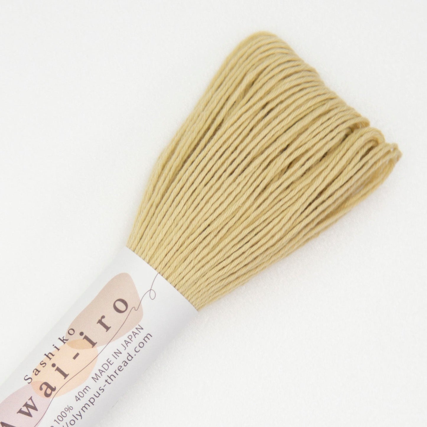 Olympus Sashiko Thread - Pastel Colours (40m skein)