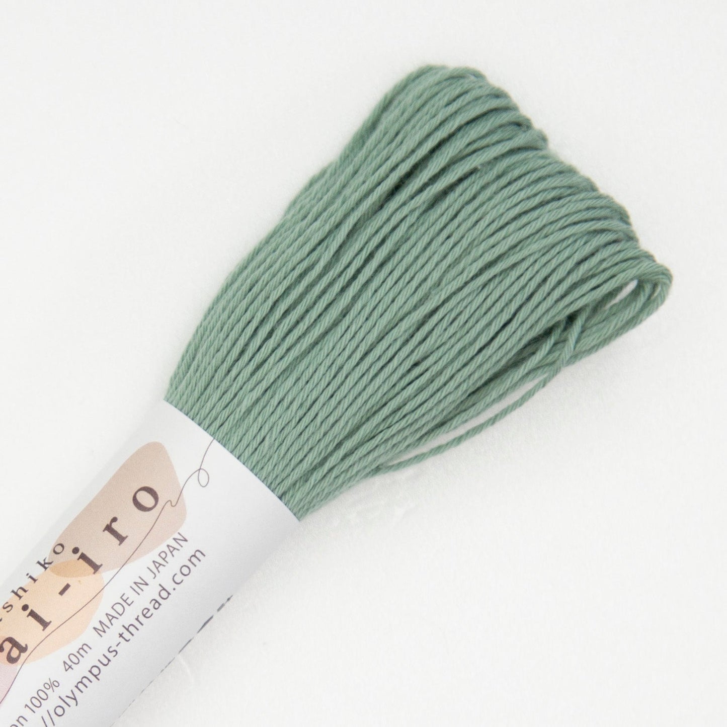 Olympus Sashiko Thread - Pastel Colours (40m skein)