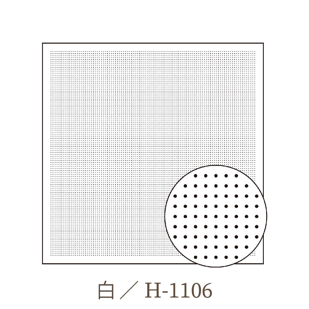 Olympus Japanese Sashiko Hitomezashi, Hana-Fukin Sashiko Sampler - 3mm Dotted Grids