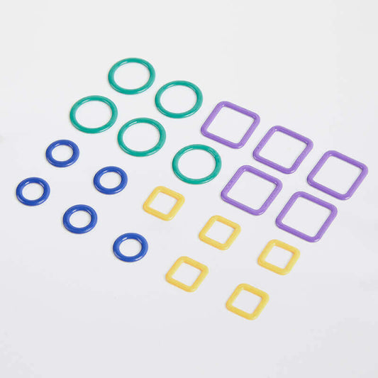 KnitPro Linea Metal Stitch Markers