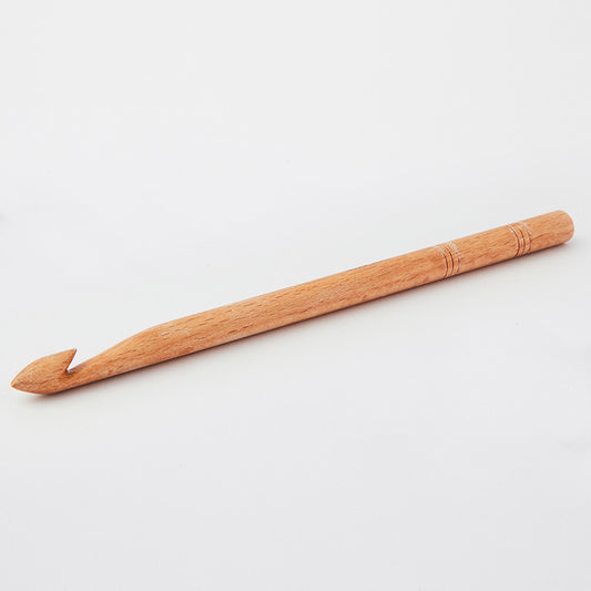 KnitPro Basix Beech Single Ended Crochet Hook