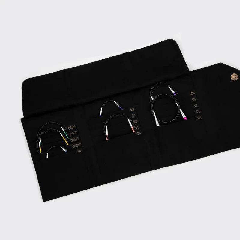 KnitPro Coal Collection - Fixed Circular Needle Case