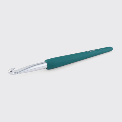 KnitPro Waves 2.0 Aluminium Crochet Hooks with Colorful Soft Feel Handle