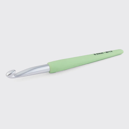 KnitPro Waves 2.0 Aluminium Crochet Hooks with Colorful Soft Feel Handle