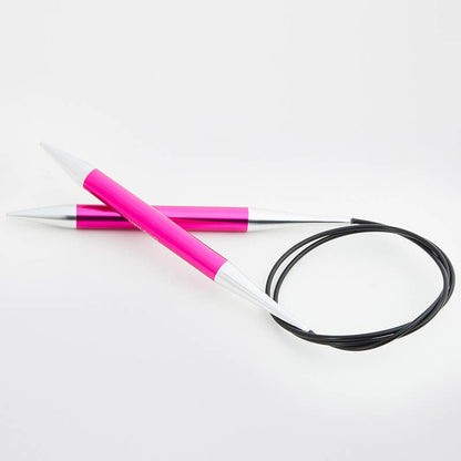 KnitPro Zing Fixed Circular Needles - 100cm