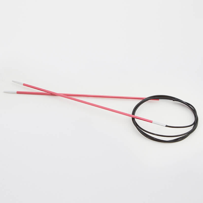 KnitPro Zing Fixed Circular Needles - 100cm