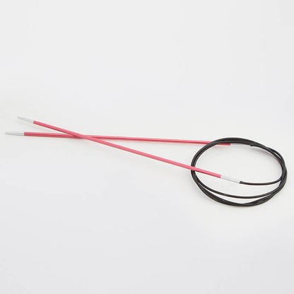 KnitPro Zing Fixed Circular Needles - 100cm