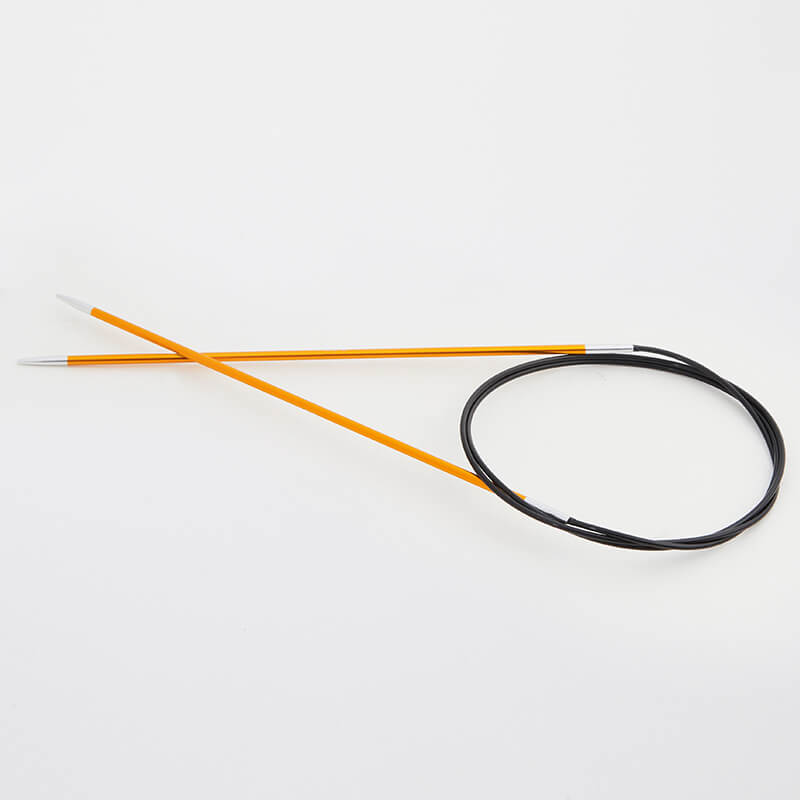 KnitPro Zing Fixed Circular Needles - 80cm