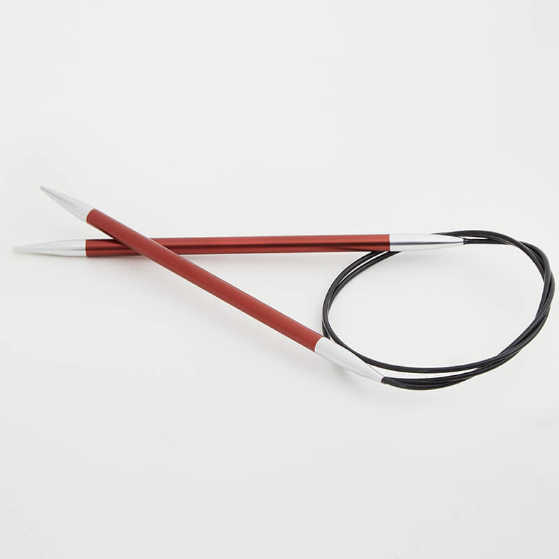 KnitPro Zing Fixed Circular Needles - 100cm