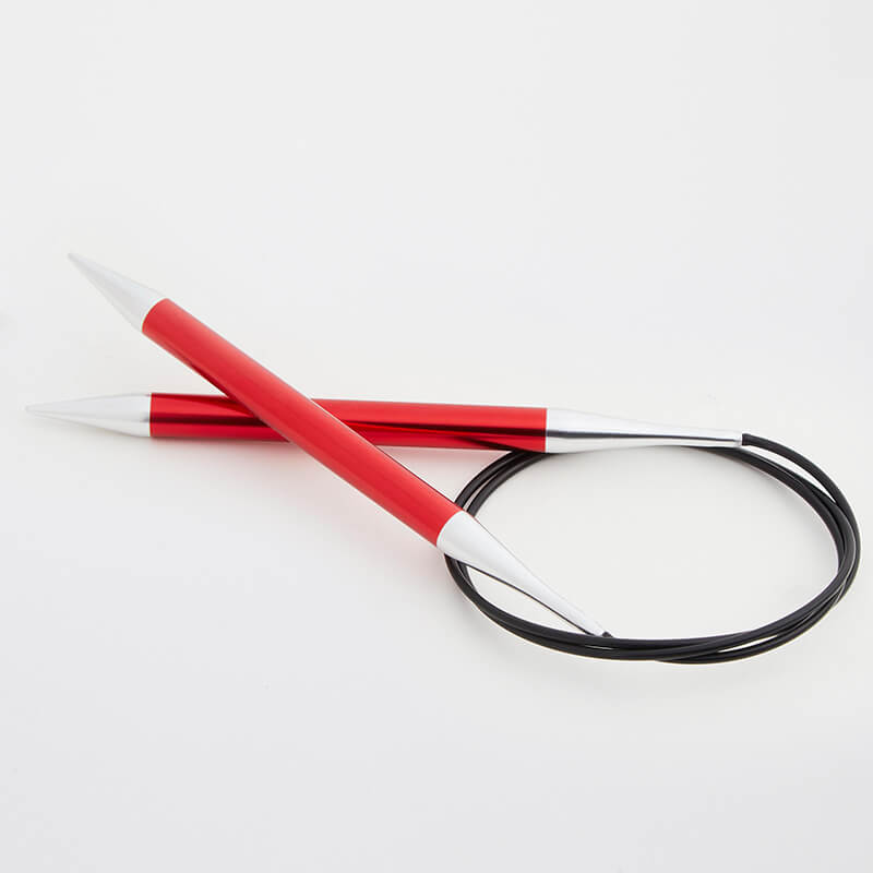 KnitPro Zing Fixed Circular Needles - 60cm