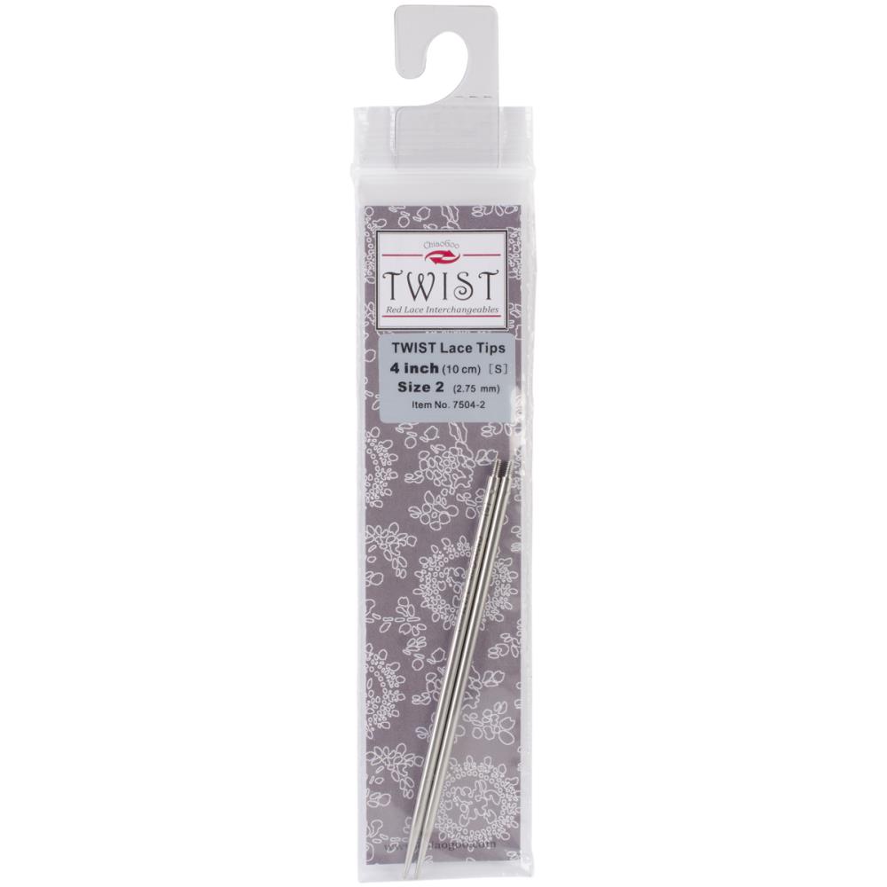 ChiaoGoo TWIST Red Lace Interchangeable Tips - 4"