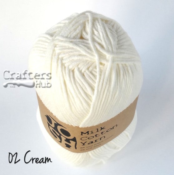 Crafters Hub 5-ply Milk Cotton