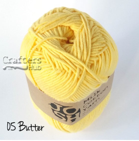 Crafters Hub 5-ply Milk Cotton